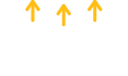 Icon of denture with up arrows